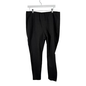 J Jill Ponte Leggings Dark Charcoal Grey Pull On Stretch NEW Womens Plus 2x